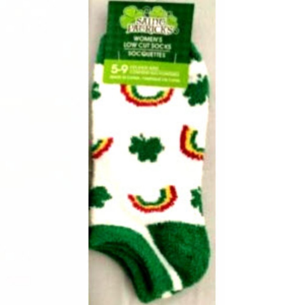 *3/$15* Lucky Clover and Rainbow Socks - Picture 2 of 4